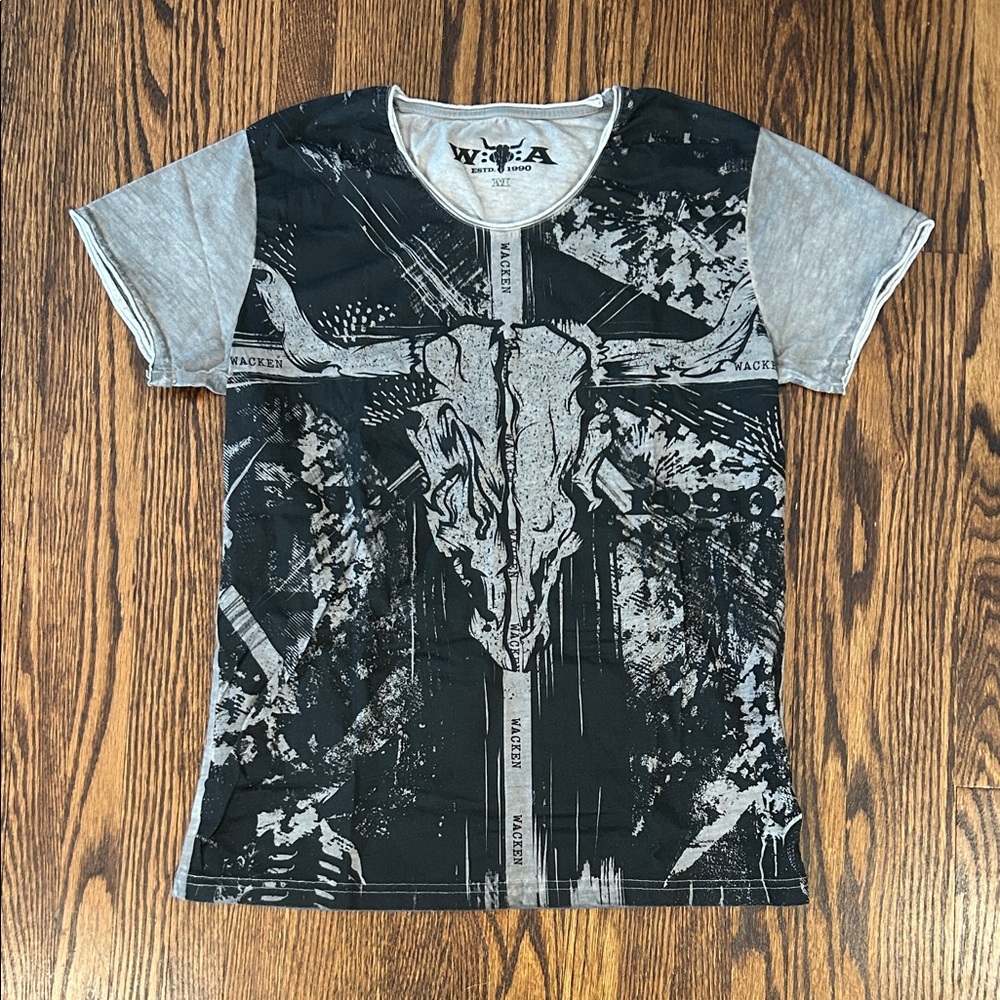 Vintage Y2K Wacken German Heavy Metal T-Shirt